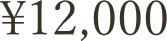 12000円